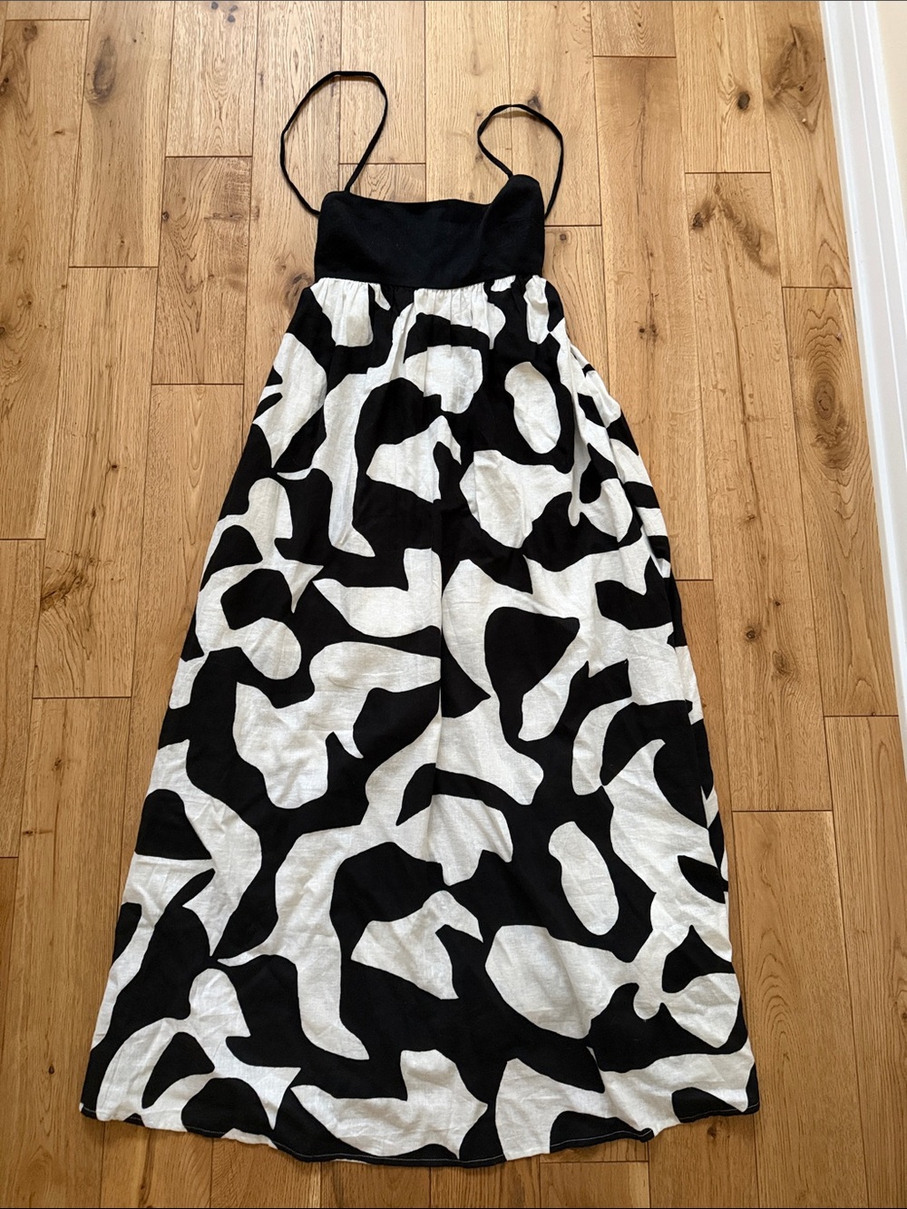 Tie-Back Babydoll Maxi Dress size ST